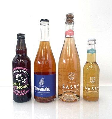 Lot 467 - 24 bottles, 5x Sassy Cidre Rose 3% 75cl, 8x...