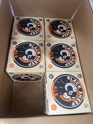 Lot 473 - 48 cans of Black Sheep Amber Ales in 2 boxes 4....