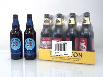 Lot 477 - 28 bottles of Theakston Ales in 3 trays/box,...