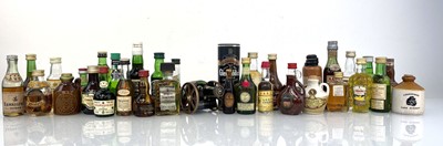 Lot 108 - A collection of approx 34 miniatures including...