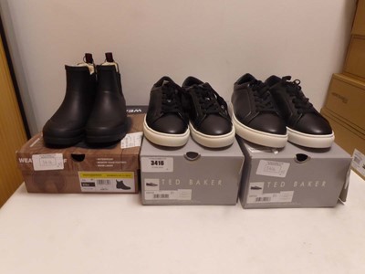 Lot 3416 - x3 pairs of shoes to include Ted Baker and...
