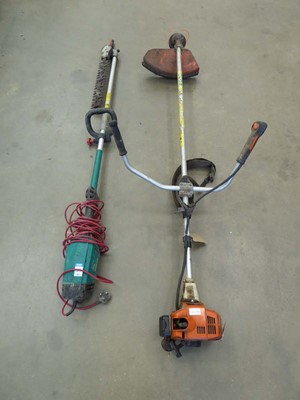 Lot 4094 - Stihl FS85 petrol straight arm strimmer and a...