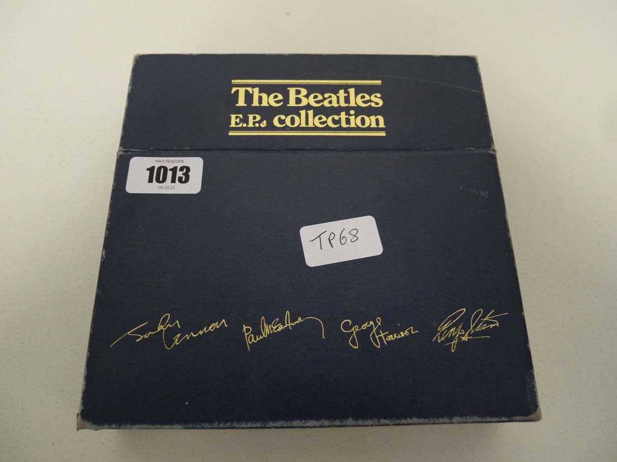 Lot The Beatles EP collection 15 7" singles...