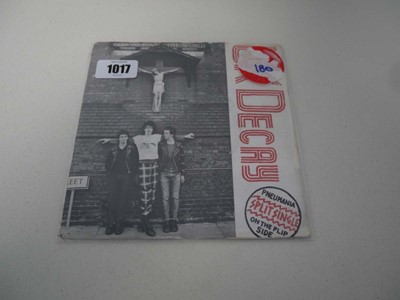 Lot Split 7" single U.K. Decay and Pneumonia
