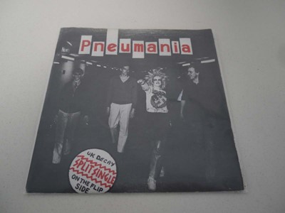 Lot Split 7" single U.K. Decay and Pneumonia