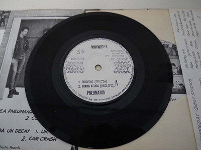 Lot Split 7" single U.K. Decay and Pneumonia