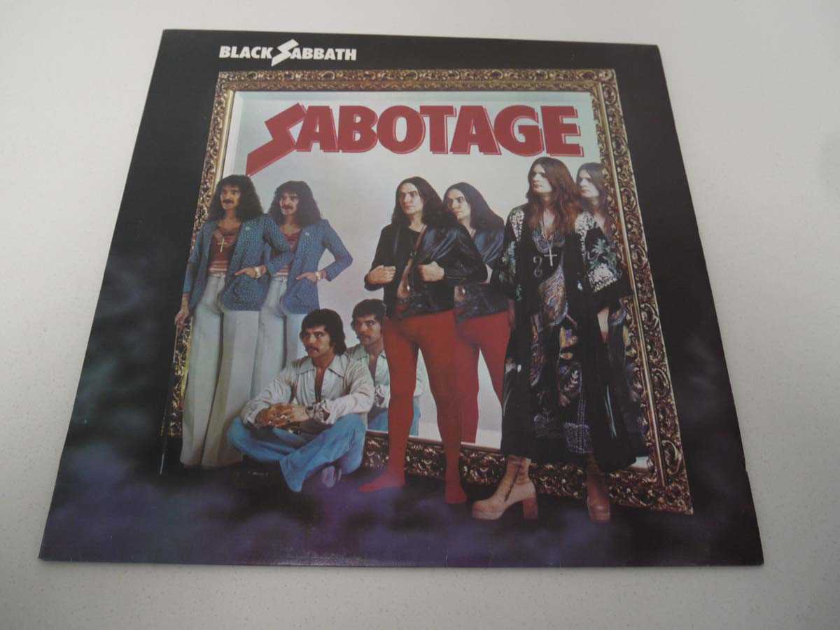 Lot Black Sabbath Sabotage album