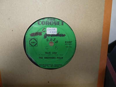 Lot 3 boxes of 7" vinyl records (all New Zealand...