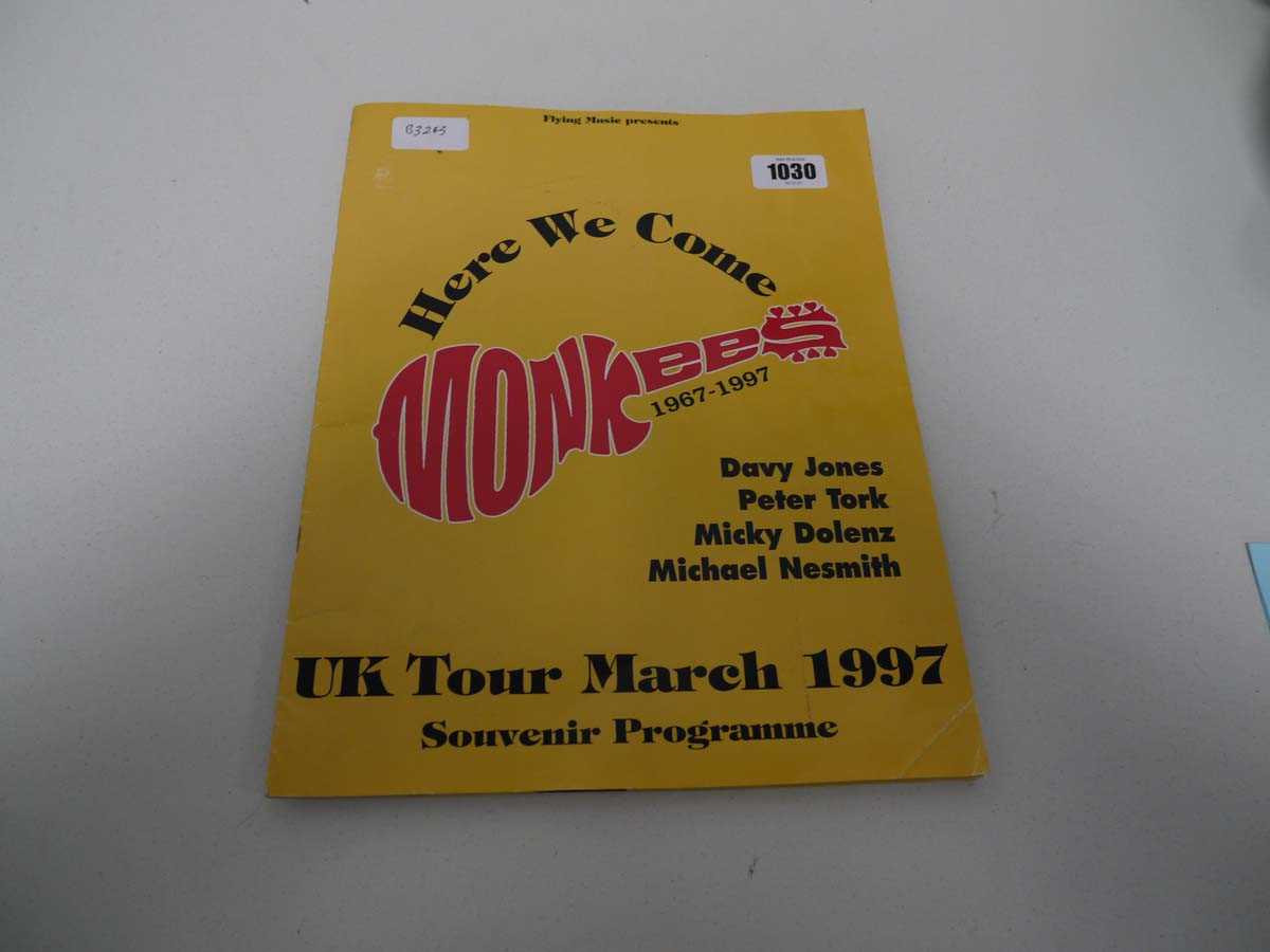 Lot Monkees UK Tour March 1997 Souvenir Programme