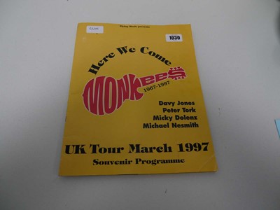 Lot Monkees UK Tour March 1997 Souvenir Programme