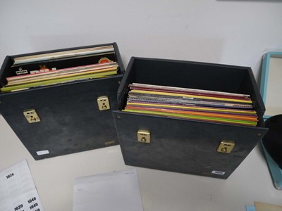 Lot 3 boxes of 12" vinyl albums incl. Buddy Holly,...