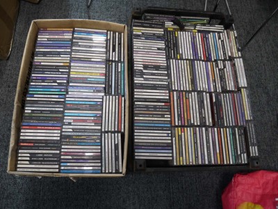 Lot 3 boxes of CDs incl. mainly jazz, blues, easy...