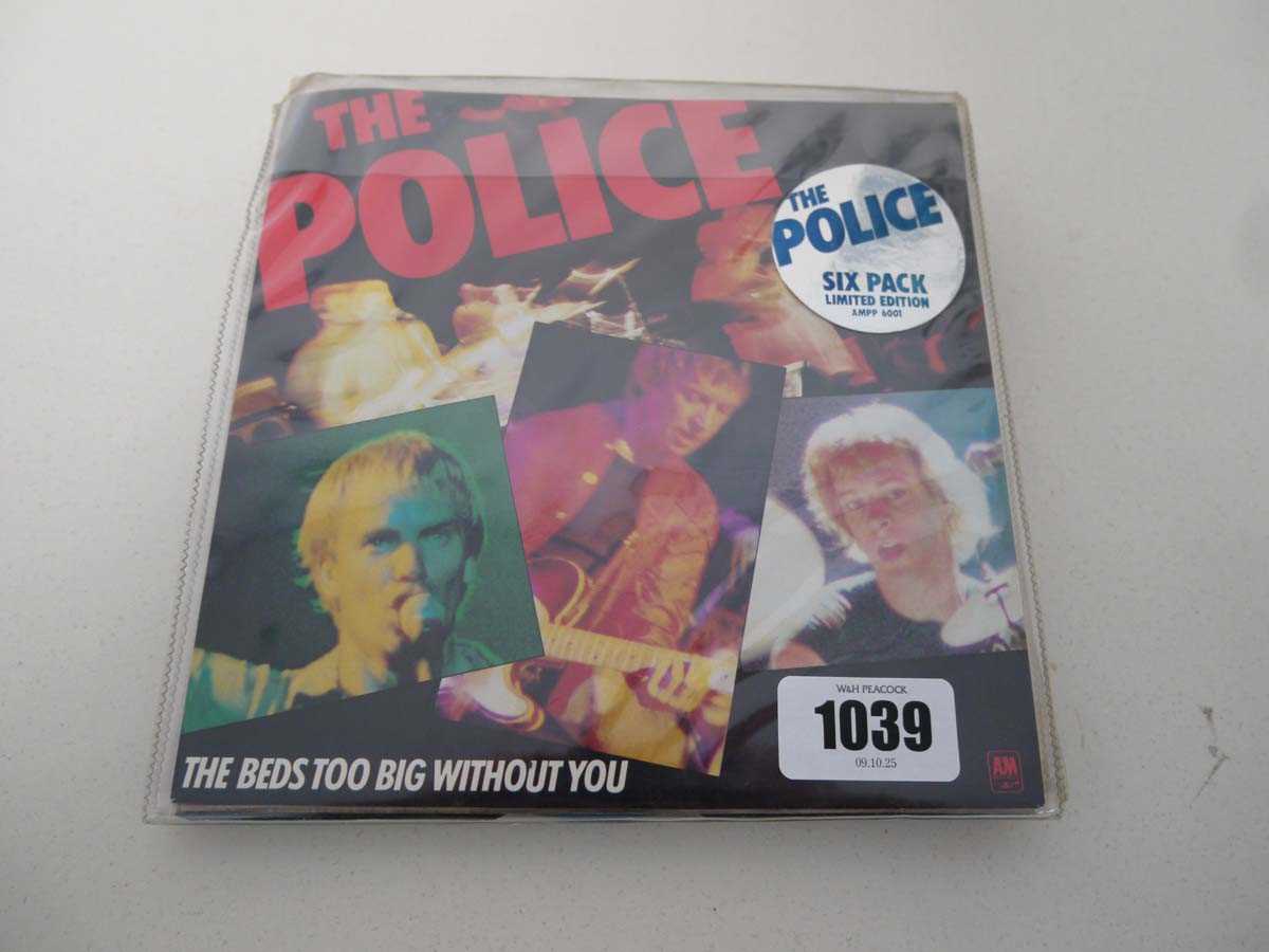 Lot The Police 6 pack limited edition containing 6...