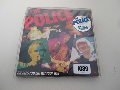 Lot The Police 6 pack limited edition containing 6...