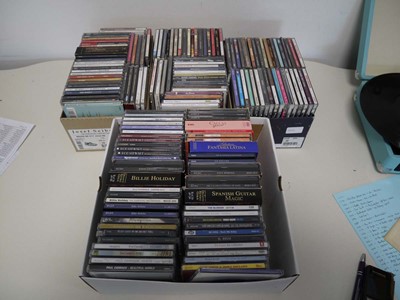 Lot 4 boxes of CDs incl. Rod Stewart, Michael...
