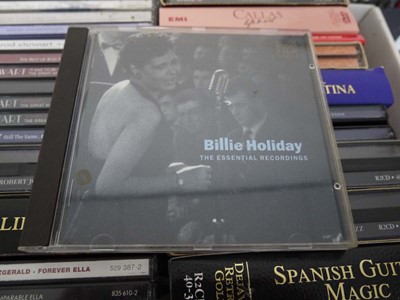 Lot 4 boxes of CDs incl. Rod Stewart, Michael...