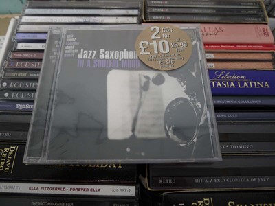 Lot 4 boxes of CDs incl. Rod Stewart, Michael...