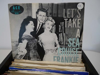 Lot Box containing approx. 60 7" singles incl....