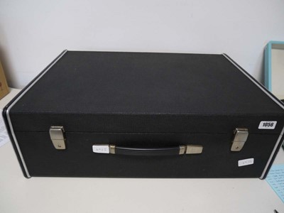 Lot Empty vinyl carrying case in black for 7" singles
