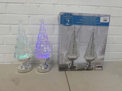 Lot Boxed set of 2 LED lighted battery operated...