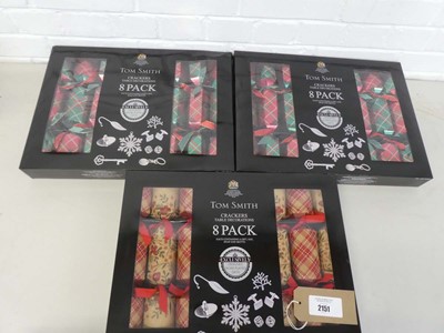 Lot x3 boxes of Tom Smith 8 pack Christmas...