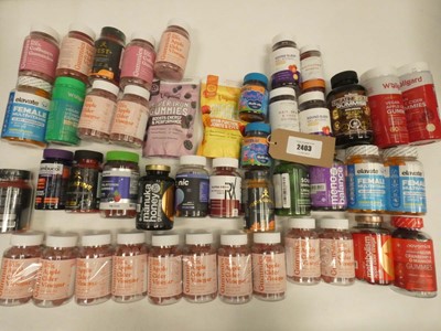 Lot 2403 - Selection of gummie vitamin, mineral and...
