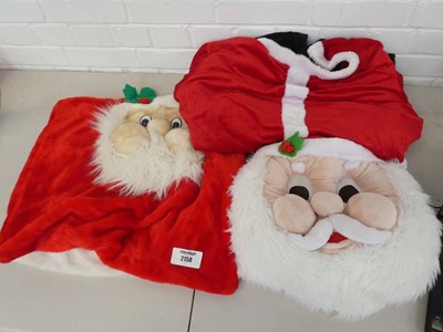 Lot An adult full sized Santa Claus outfit...