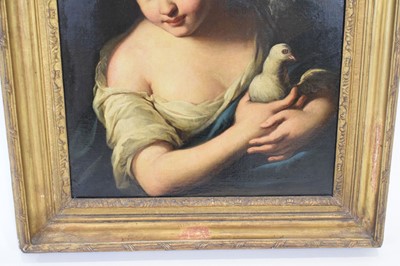 Lot 41 - Follower of Jean Baptiste Greuze, A girl...