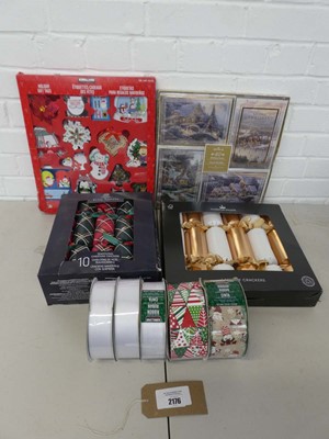 Lot An assortment of mixed Christmas related items...