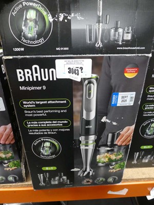 Lot 3043 - Braun Multiquick 9 hand whisker