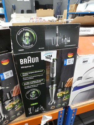 Lot 3042 - Braun Multiquick 9 hand whisker