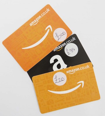Lot 1 - Amazon (x2) - Total face value £135