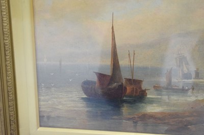 Lot 44 - 19th Century English School, Fishing boats...