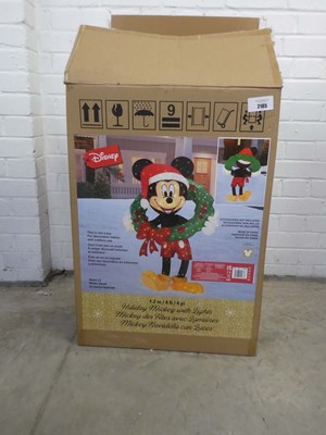 Lot Boxed Disney outdoor freestanding 4ft pre lit...