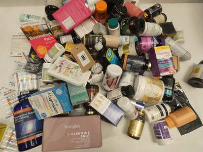 Lot 2408 - Mixed lot of vitamin, mineral and enzyme...