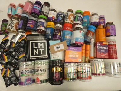Lot 2409 - Quantity of sports & recovery powder...