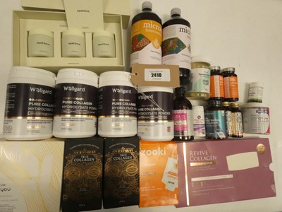 Lot 2410 - Quantity of collagen support supplements plus...
