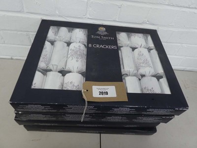 Lot x4 boxes of Tom Smith 8 pack Christmas crackers