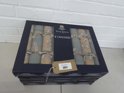 Lot x4 boxes of Tom Smith 8 pack Christmas crackers