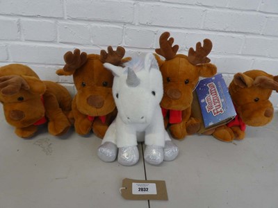 Lot x5 Warmies microwavable heatie animals