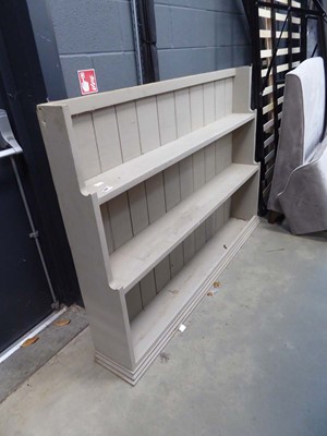 Lot 5372 - Painted pine plate rack