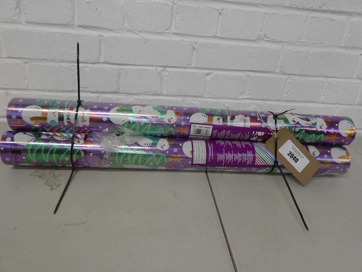 Lot x3 Kirkland large double sided Christmas...