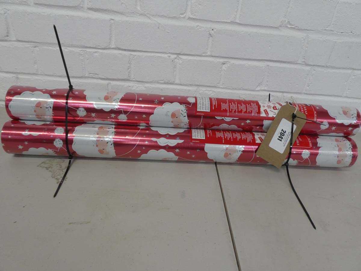Lot x3 Kirkland large double sided Christmas...