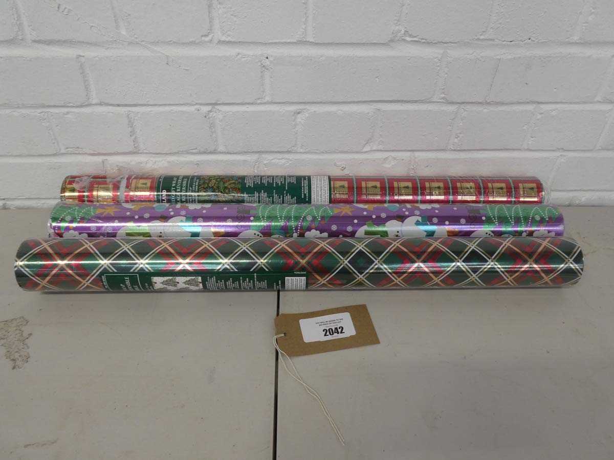 Lot x3 Kirkland large double sided Christmas...