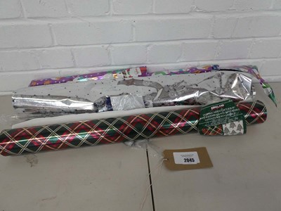 Lot x4 Kirkland large Christmas themed wrapping...