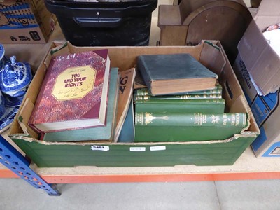 Lot 5491 - Box containing several volumes of the...
