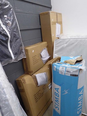 Lot 5525 - 3 boxes containing furniture parts, to include...