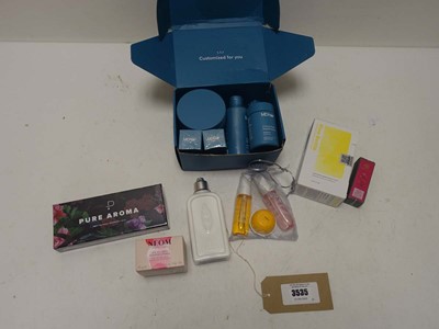 Lot 3535 - Selection of products to include Neom candle,...