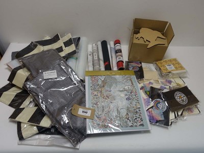 Lot 3543 - Selection of craft related items