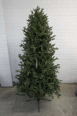 Lot 6.5' artificial Christmas tree on stand with box